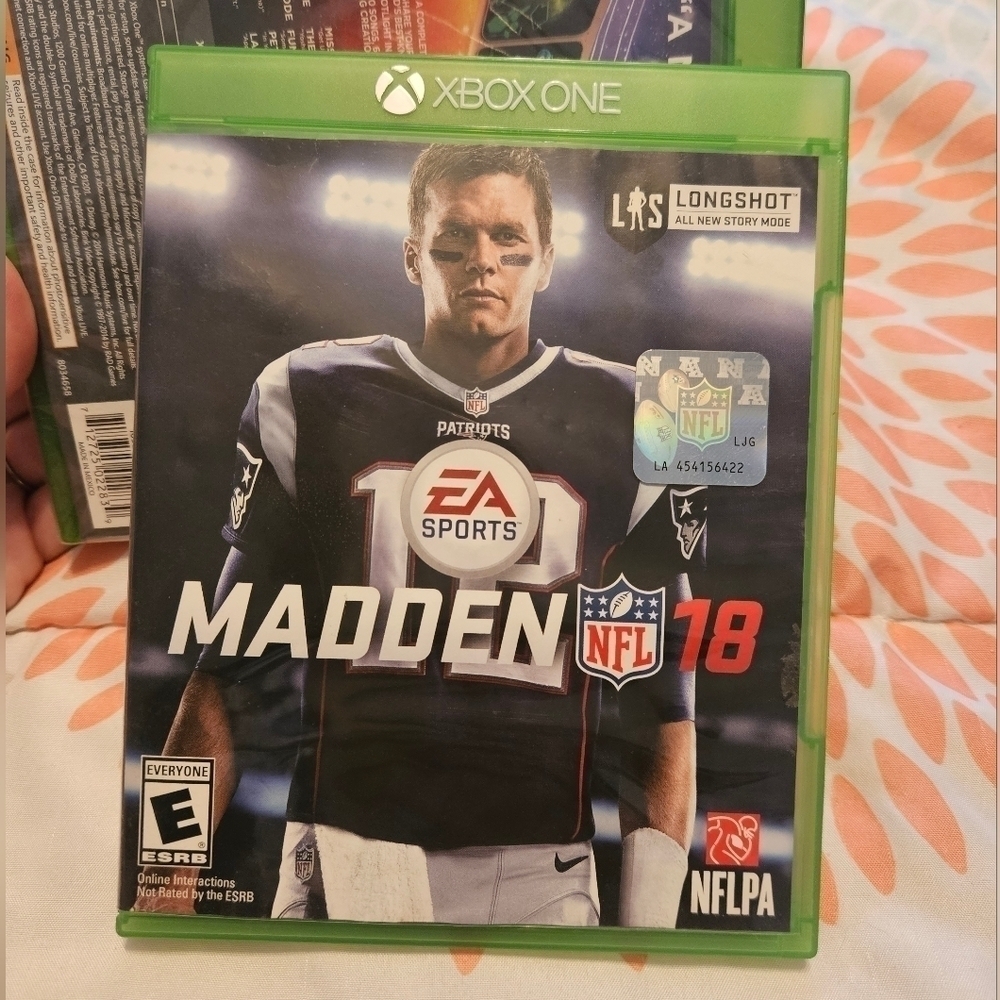 NFL Madden 18 - opened game